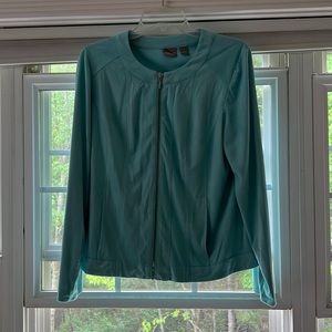 Suede blue Chicos jacket